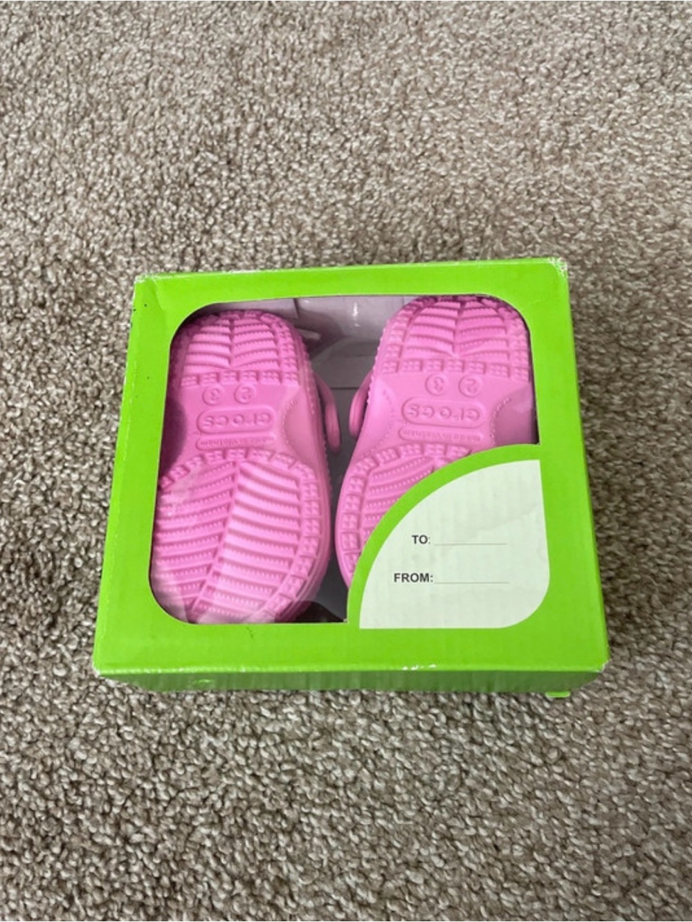 Crocs Kids' Pink Clogs - Lightweight Comfort